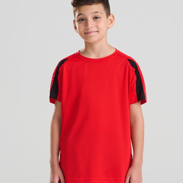 AWDis Kids Cool Contrast T-Shirt Thumbnail
