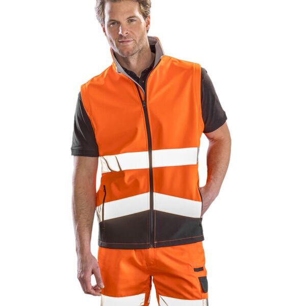 Printable safety softshell gilet Thumbnail